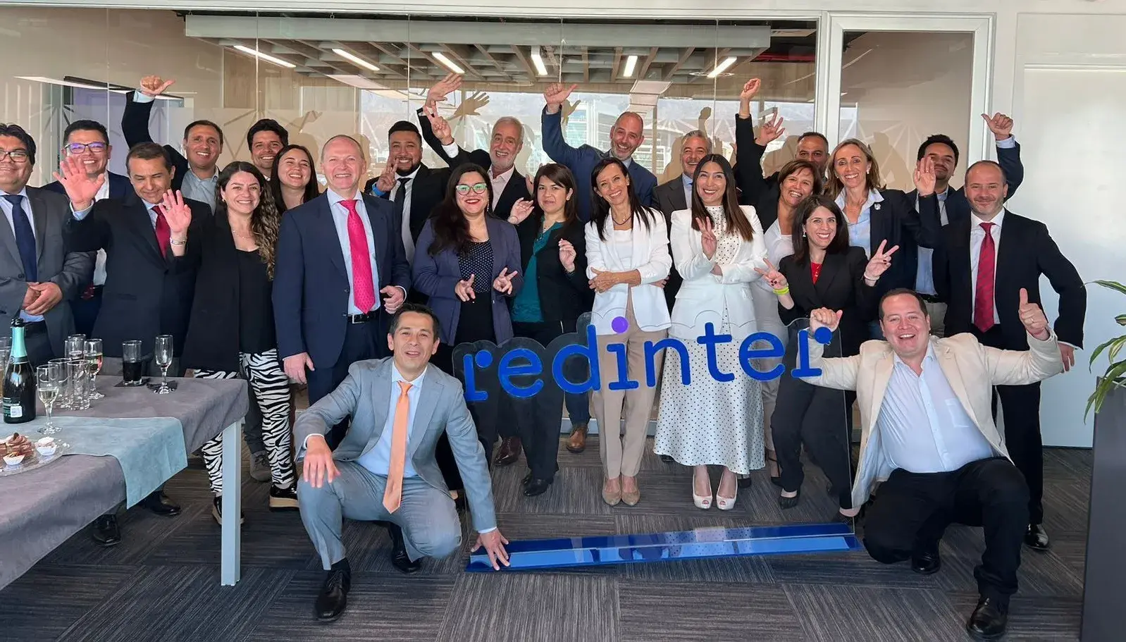Visita de la presidenta de Redeia a CHile